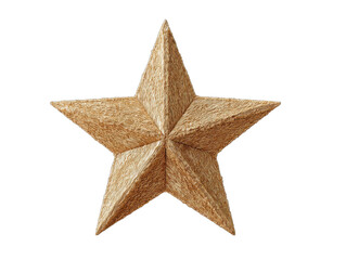 star isolated on a transparent background 