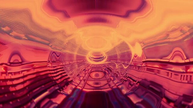 Crimson Dimensions: Red Psychedelic Journey