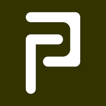 letter P logo design