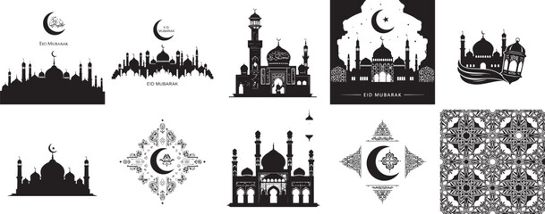 Vector fire icons set featuring flame symbols for design and illustration