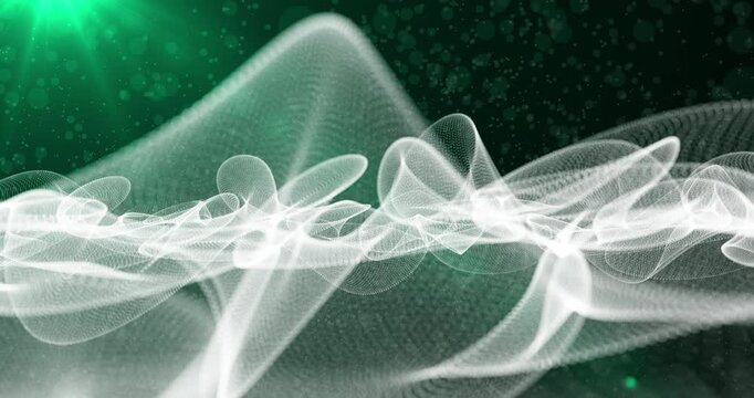 Abstract waves are woven into a bizarre pattern, creating a sense of movement and weightlessness, taking the viewer into a world of ephemeral shapes and rhythms.