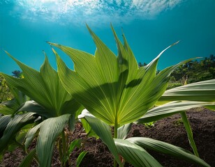 Obraz premium hawaiian taro plant kalo a deep dive into its cultural significance and culinary uses in hawaii