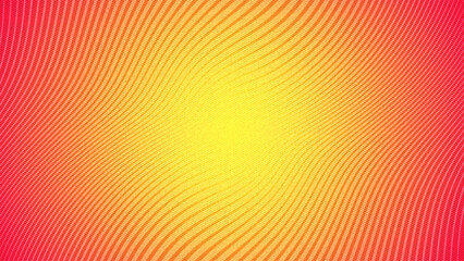 Abstract orange background texture. Abstract Warm Gradient Wave Texture Background. Vibrant Orange Yellow Red Gradient Abstract Pattern. Dynamic Wavy Heat Texture Background lines and halftone effect