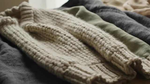 Timeless Textures: Natural Fabrics, Cozy Knitwear & Earthy Hues