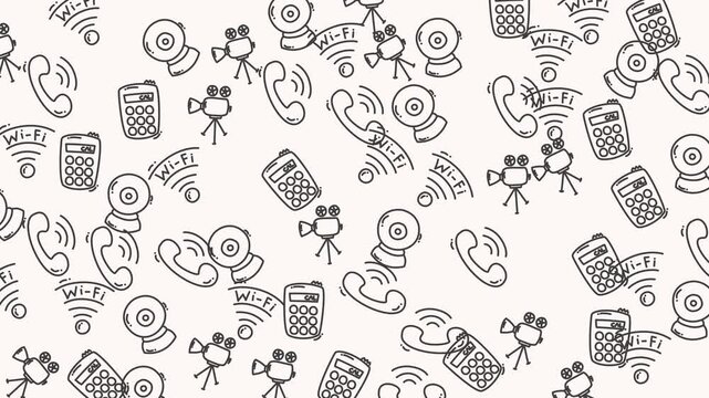 Device symbols for technology concepts. Great for digital marketing, web design, and communication materials. Technology icons set.