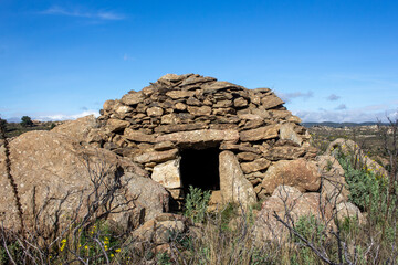 orri, abri de berger dans les Pyr&eacute;n&eacute;es orientales