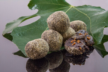 Trufas de chocolate con yerba mate © Hector