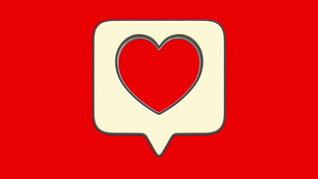 Social Media React 3D Animation