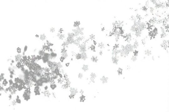 PNG Snow flurries snowflakes background black.