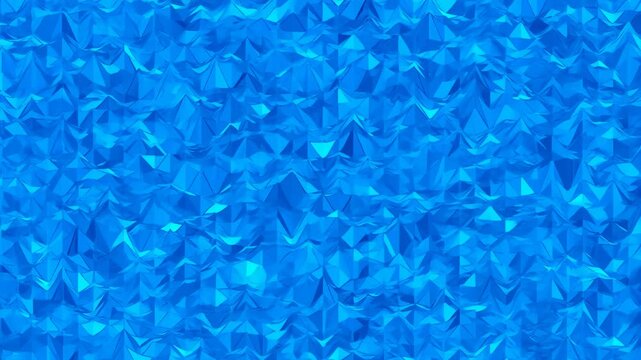 Abstract blue crumpled foil texture background. Ideal for creative projects, branding, and digital design applications
