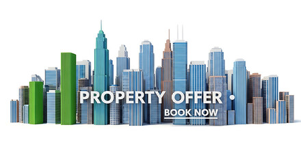 City Skyline Property Offer Real Estate Investment