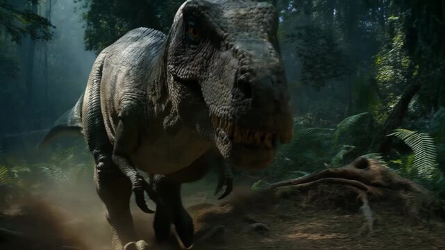 Tyrannosaurus Rex Walking
