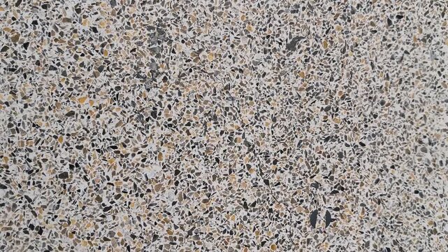 granite type stone floor texture background. Terrazzo flooring vector seamless pattern. Classic italian type of floor in Venetian style