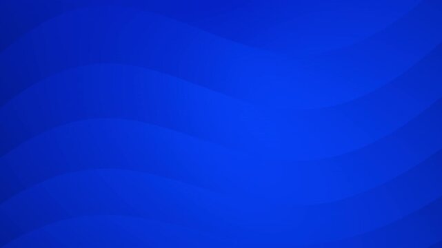  Gradient blue background with textured curved wave lines, looping background, 4K video