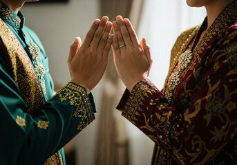 Idul Fitri Forgiveness Gesture