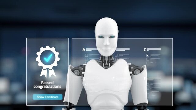 AI validates certification with virtual assistant tools, AI-driven quality checks, and artificial intelligence compliance assurance systems. Kernel