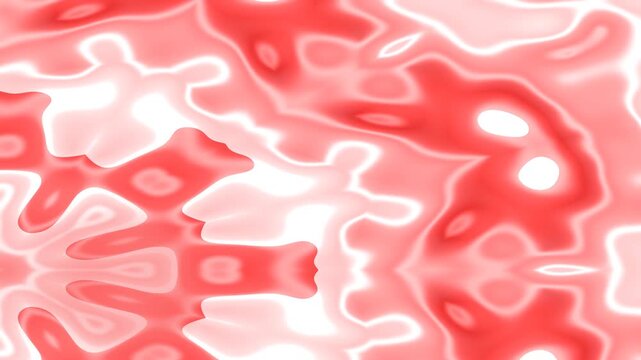 creating a hypnotic soft pink radial pattern visualization for ambient video