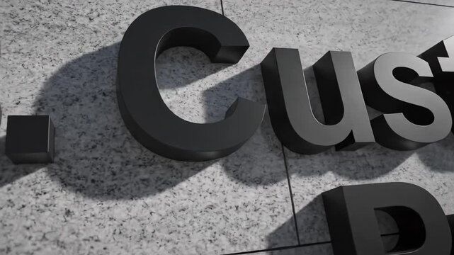 US Customs and Border Protection sign