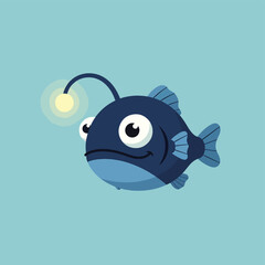 Fototapeta premium Anglerfish with Lure