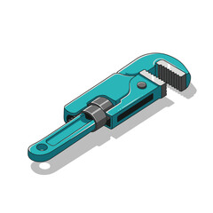 Pixel Art Pipe Wrench Tool