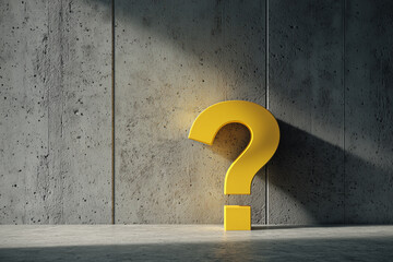 Problem question symbol empty room