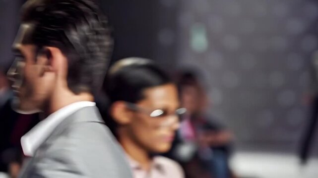 Auf dem Catwalk
