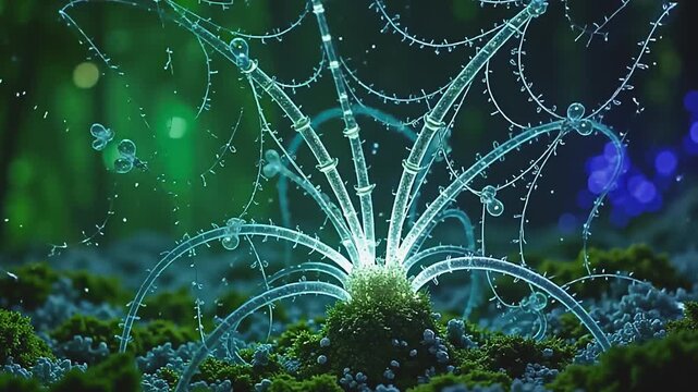 brilliant tendril burst uv flaming haze, melting into needlelike web along angstrom fleeceable background, with glittering lechatelierite terpsichore indiana angstrom festive, nonnatural air