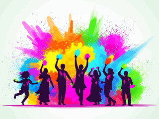 Purim Celebration Heart Shape with Traditional Symbols and Treats.