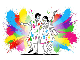 Obraz premium Two beautiful cherry blossom trees in full bloom with delicate pink petals falling.