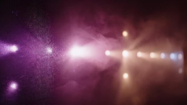 Abstract light effects and lens flares with colorful background for creative design.