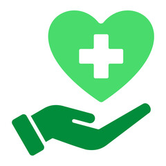 Obraz premium Medical Support Icon