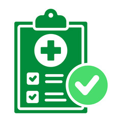 Obraz premium Medical Report Icon