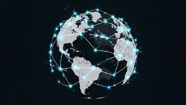 Global Network Connectivity and Communication.