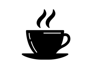 Obraz premium Cup coffee icon vector collection. Set of coffee cup icon vector designs. Stock vector