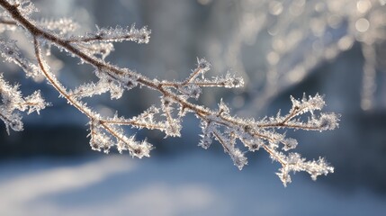 snow covered tree