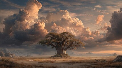 sunrise in the mountains