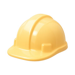 Fototapeta premium PNG Yellow construction safety helmet illustration.