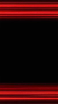 赤いスキャンライン走査の敵出現前動画