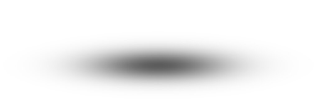 Soft black drop shadow soft edges on Transparent PNG background for Object Drop Shadow Isolated Design