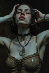 portrait of a young woman