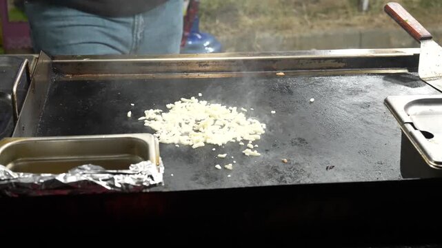 Melting Layers: Slow Motion Burrito Tortillas on Cheese