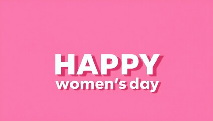 Fototapeta premium Happy women's day