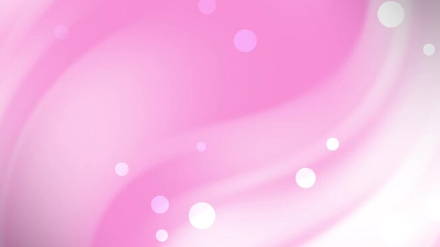 animated white and pink gradient background blurry swirling pattern ideal for backgrounds, prints, and design projects with a soft, feminine aesthetic in pale pink and white.