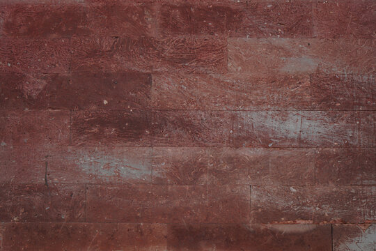 Textured Rustic Red Brick Wall Background
