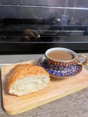 coffee and bread
