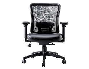 Modern ergonomic mesh office chair with adjustable lumbar support