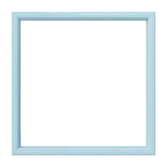 Obraz premium Minimal White Photo Frame Border – Empty Wall Art Mockup, Realistic Vertical White Frame for Poster and Artwork Display