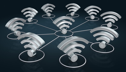 Wi-Fiアイコンのネットワーク