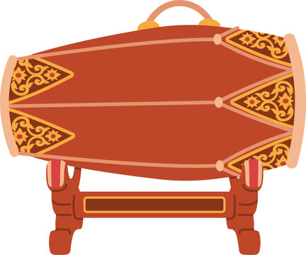 Alat Musik Gamelan Kendang Tradisional