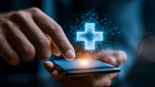Digital Healthcare Interface Connecting the Future of Medicine